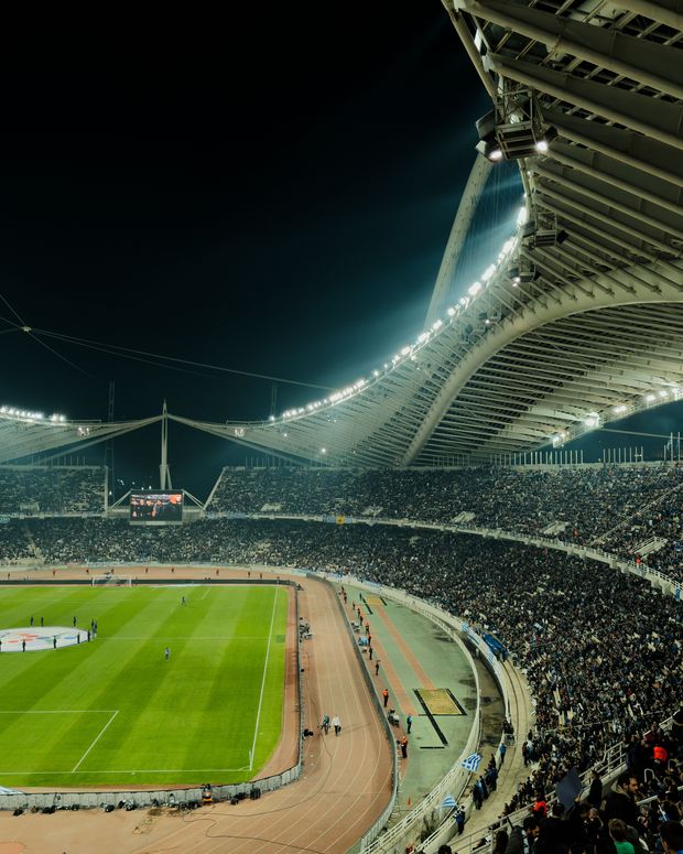 Volles Stadion bei einem internationalen Sportevent